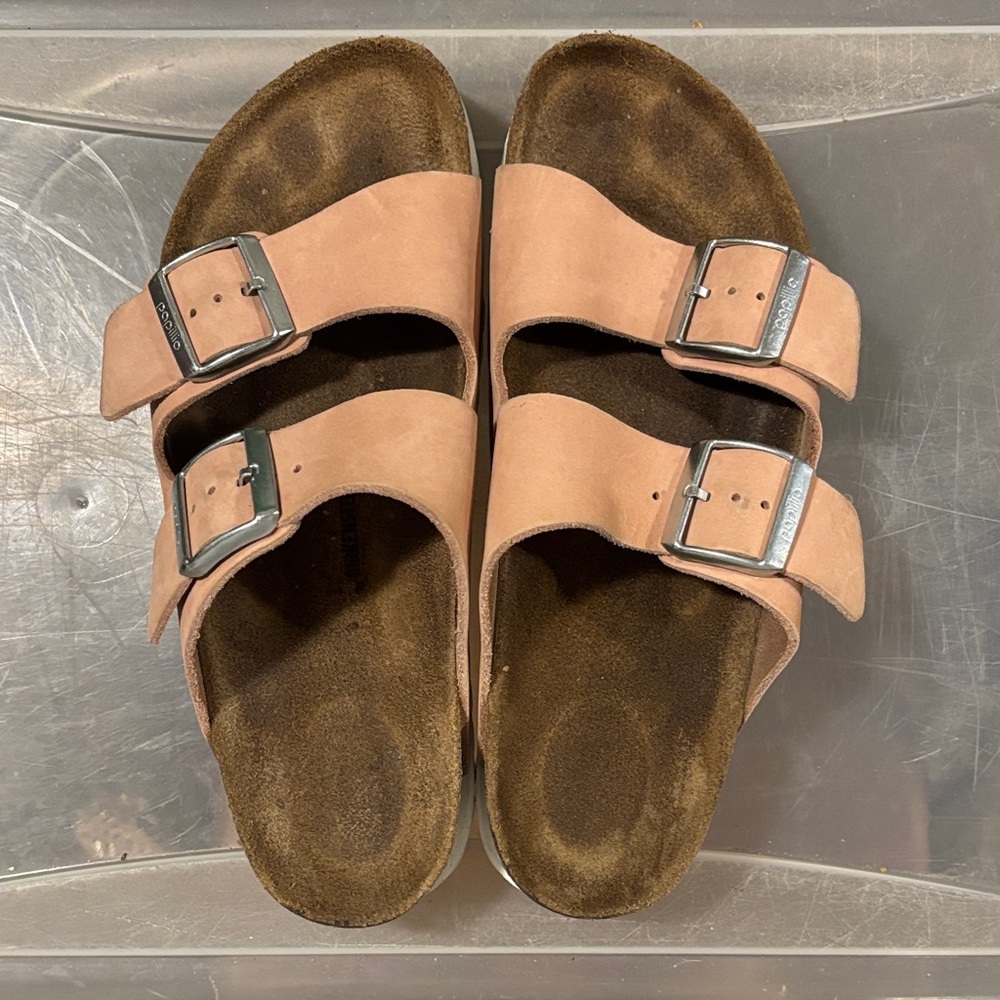 Birkenstock Papillio Pink Women's Sandals with Silver Buckles
